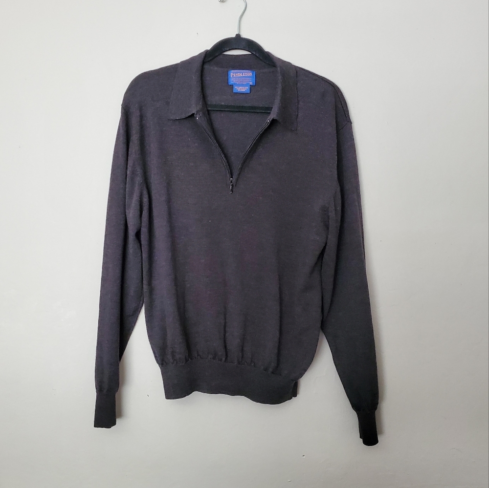 Men's Merino Wool Pendleton Sweater